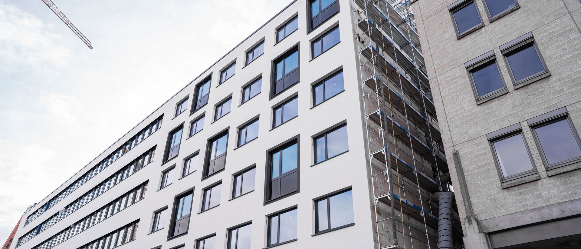 Hotelfassade in Stuttgart